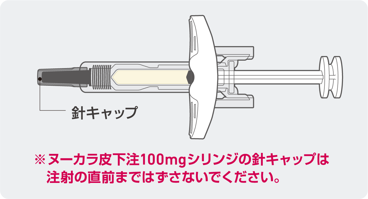 ヌーカラ皮下注100mgシリンジ